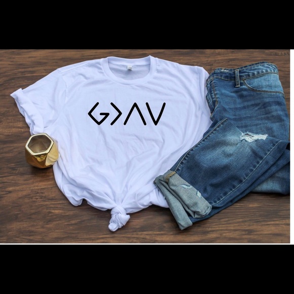 Bella Canvas Tops - God is greater than the highs and lows T-shirt